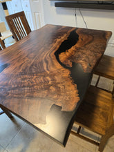 Epoxy resin river design