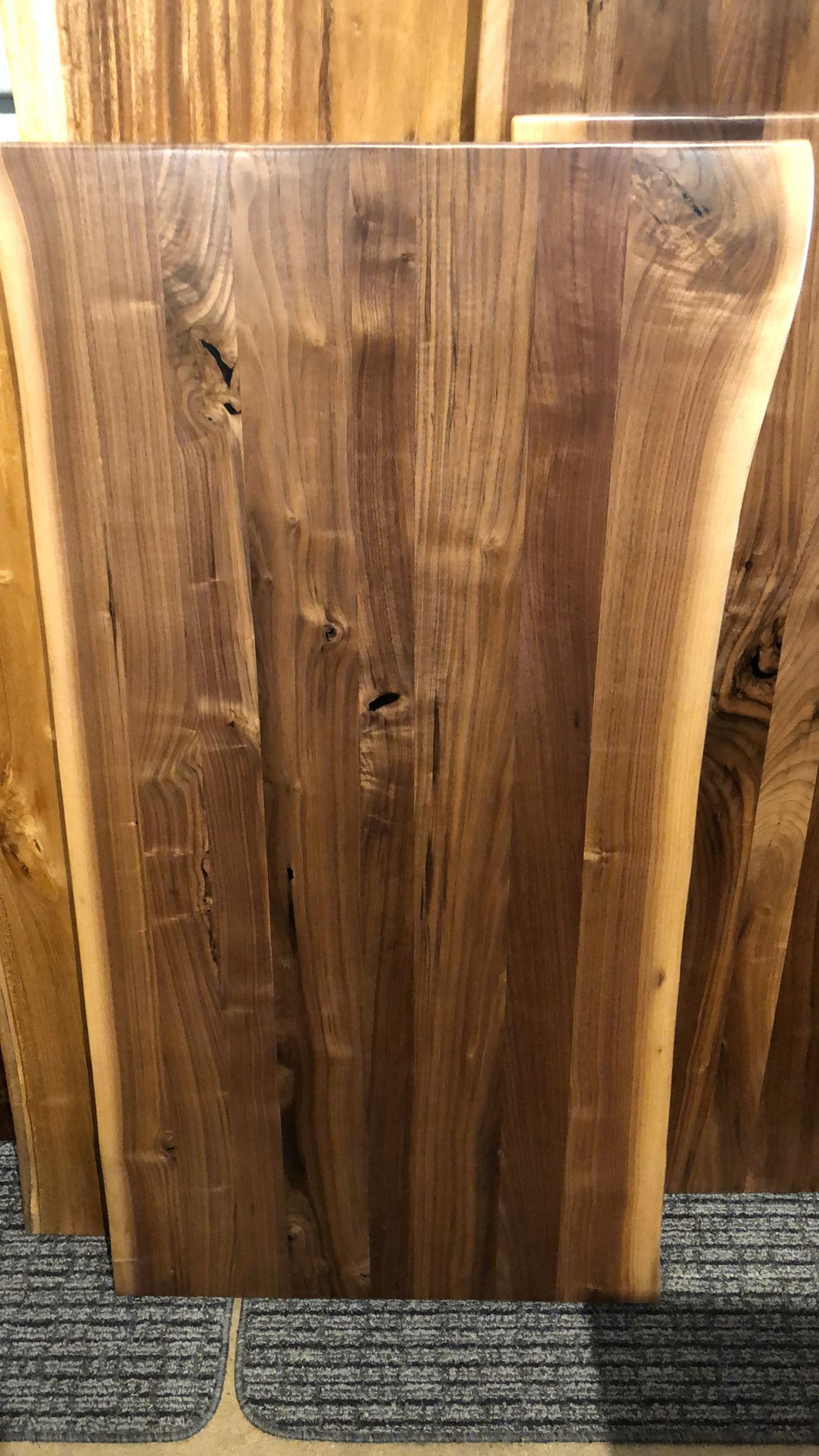 w101-4824 Live edge walnut wood 48x24
