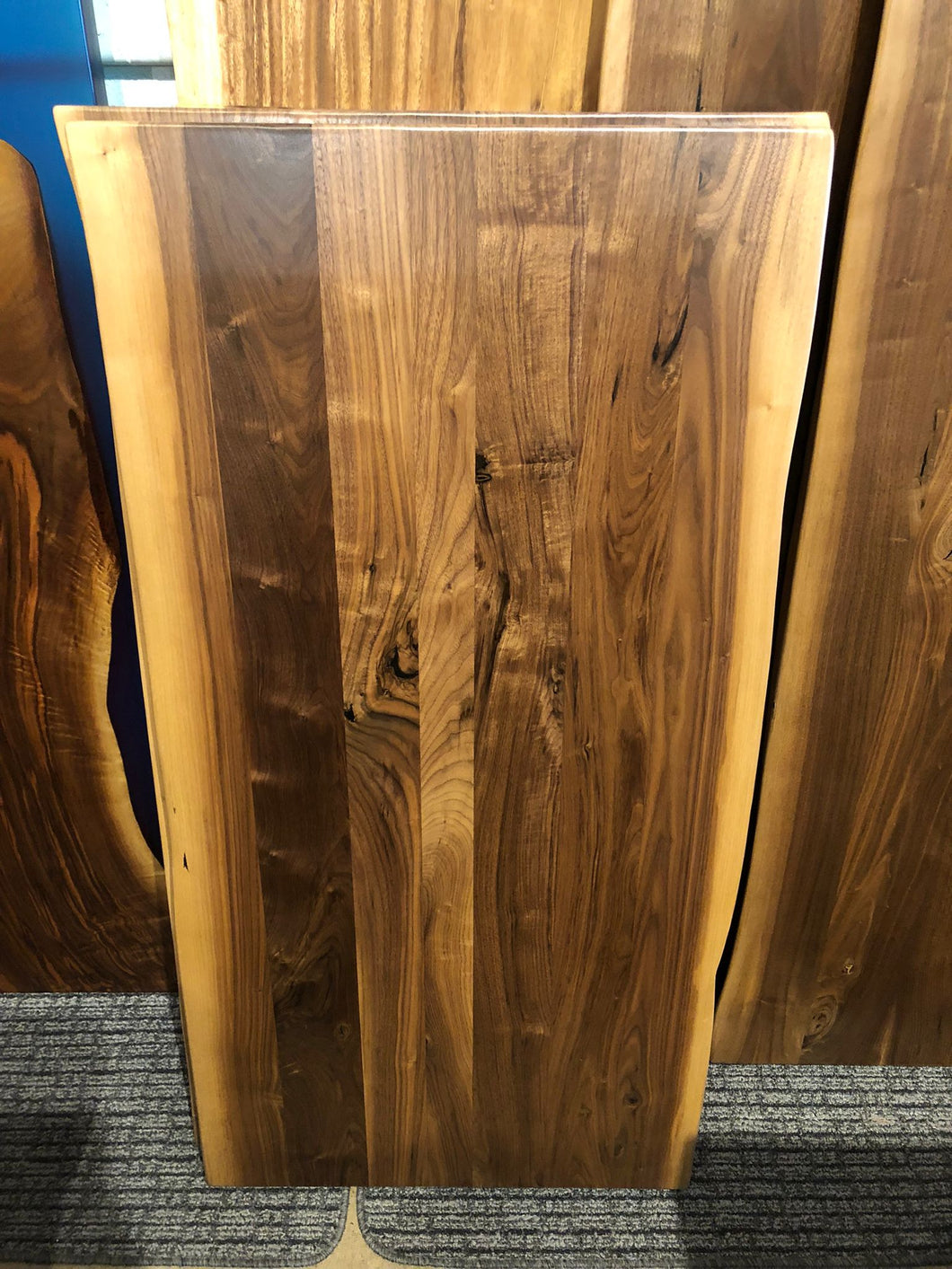 w105-4824 Live edge walnut wood 48x24