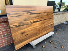 Live Edge Walnut Wood Dining Table Top – 72″ × 41″ | Solid Walnut Slab with Natural Edge Finish WN004-7241