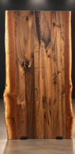 84 x 42 inch live edge walnut dining tabletop with rich natural grain, knots and organic edges – R-Home Furniture Alexandria VA.