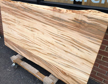 NM-01 Live edge wormy maple wood dining table / kitchen table top 60" x 33"
