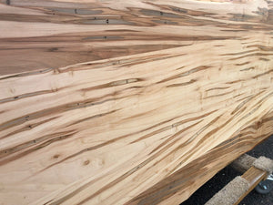 NM-01 Live edge wormy maple wood dining table / kitchen table top 60" x 33"
