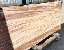 NM-01 Live edge wormy maple wood dining table / kitchen table top 60" x 33"