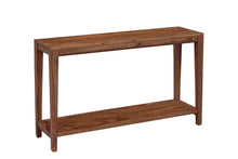 Sienna solid sheesham wood console table with tapered legs - R-Home Furniture Northern Virginia