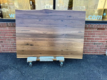 Live Edge Walnut Wood Dining Table Top – 60″ × 41″ | Solid Walnut Slab with Natural Edge Finish WN006-6041