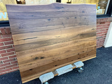 Live Edge Walnut Wood Dining Table Top – 60″ × 41″ | Solid Walnut Slab with Natural Edge Finish WN006-6041