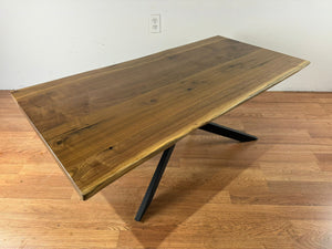 Spider metal base for coffee or cocktail table in black finish, modern contemporary