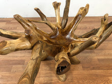 Teak wood root coffee table 35 X 24 (B)