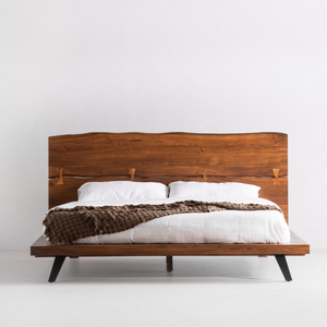 Sava Live Edge Platform Bed