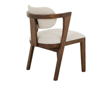 Modern Solid Wood Dining Chair with Upholstered Seat & Back – Walnut Finish | Alexandria VA Furniture Store