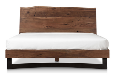 Live Edge Platform Bed