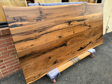 w126-8441 Live edge walnut wood dining table top 84x41