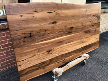 W155-7241 Live edge walnut wood dining table top 72" x 41"