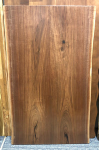 Live edge walnut bookmatch wood slab 60x36