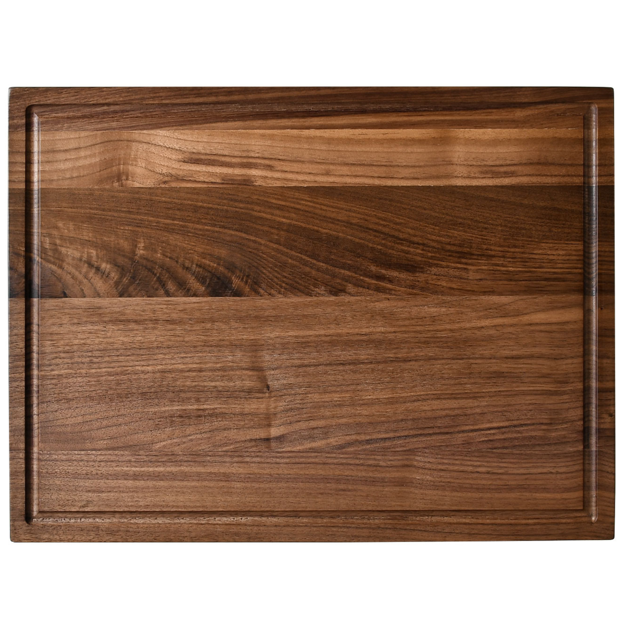 Extra Large Walnut Wood Cutting Board for Kitchen, Carving Board, Reversible Wooden Chopping Board, Charcuterie Board, Cheese Board 20x16