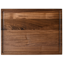 Large Walnut Wood Cutting Board for Kitchen Meal Prep & Serving, Reversible Wooden Chopping Board, Charcuterie Board, Cheese Board 16x12
