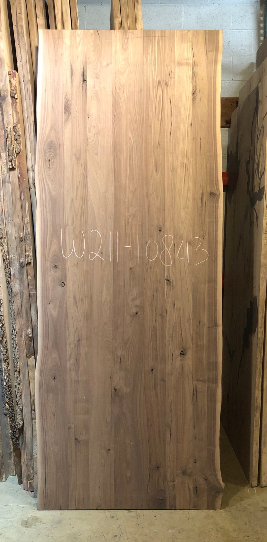 W211-10843 Live edge walnut wood 108x43