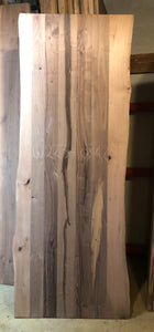 W223-10842 Live edge walnut wood 108x42