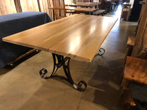 ambrosia maple wood dining table