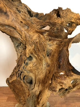 Teak wood free form floor standing art piece rare and one of a kind sculpture