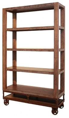 Living room bookcase and cabinet