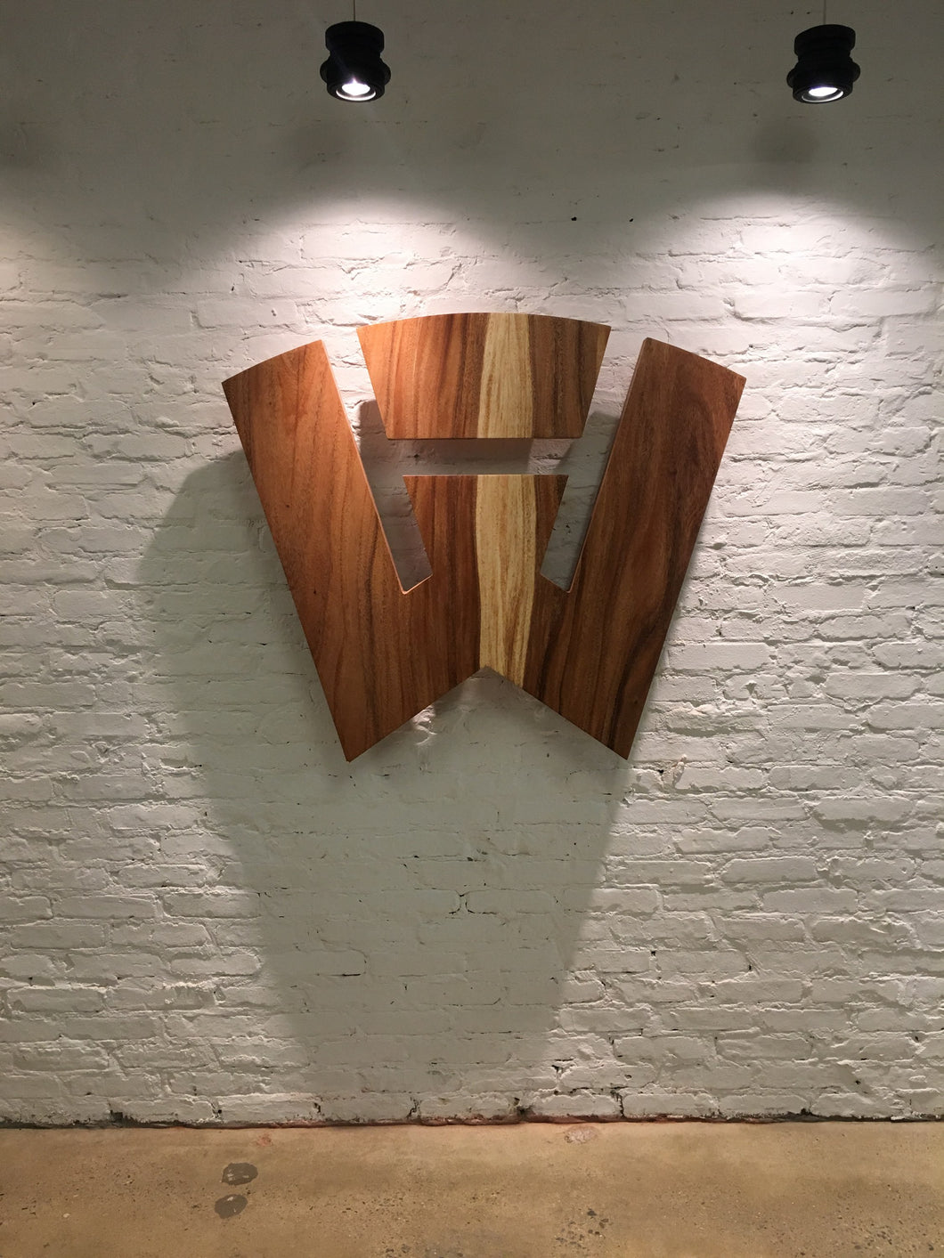 Custom wood logo 3D
