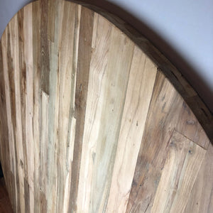 Reclaimed Teak Round Table Top 59"