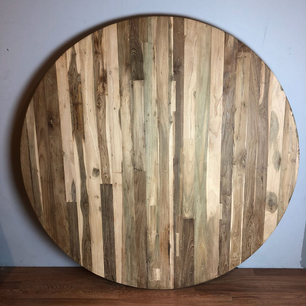 Reclaimed Teak Round Table Top 59