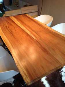 Solid Wood Mid Century Dining Table