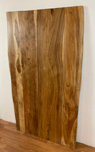 Am7-6336 Live edge acacia wood dining table (with metal legs included)