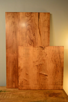 Maple Wood in Brown Mahogany Finish