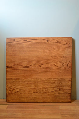 Cherry Wood in Brown Mahogany Finish