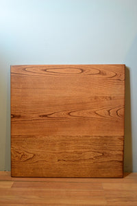 Cherry Wood in Brown Mahogany Finish