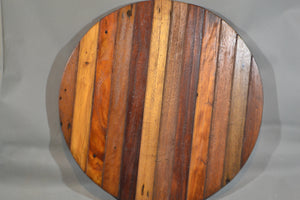 Reclaimed Wood Round Top