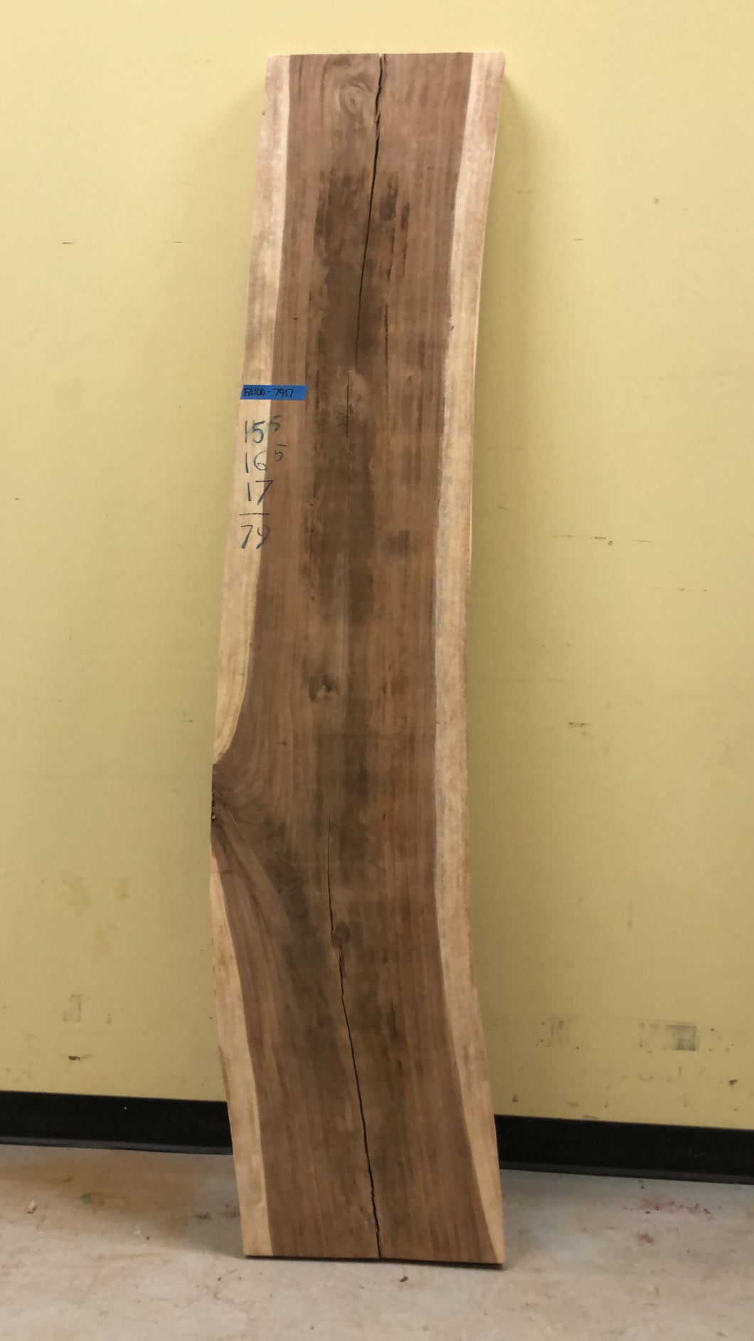 FA100-7917 Live edge acacia wood 79