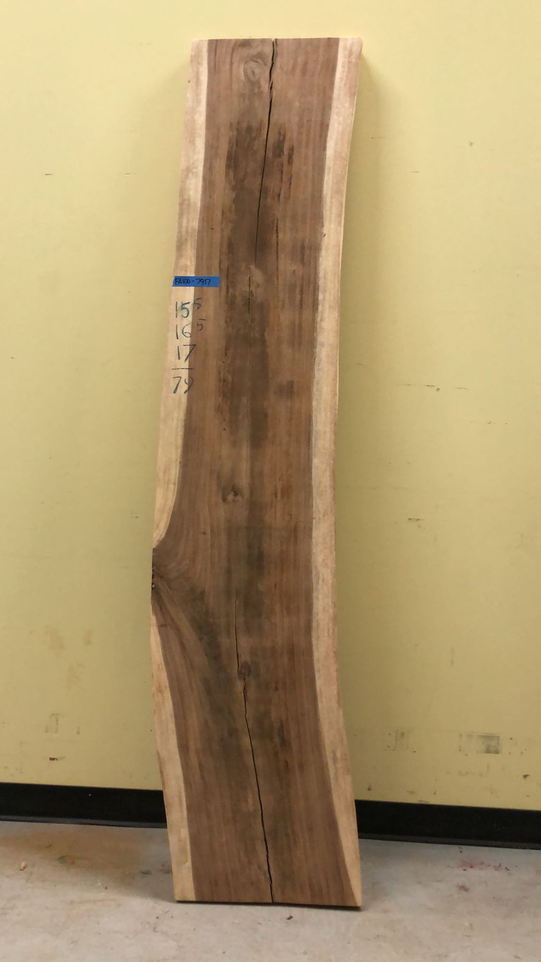 FA100-7917 Live edge acacia wood