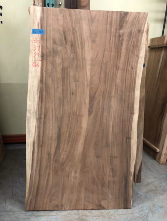 FA17-6839 Live edge acacia wood dining table top 68