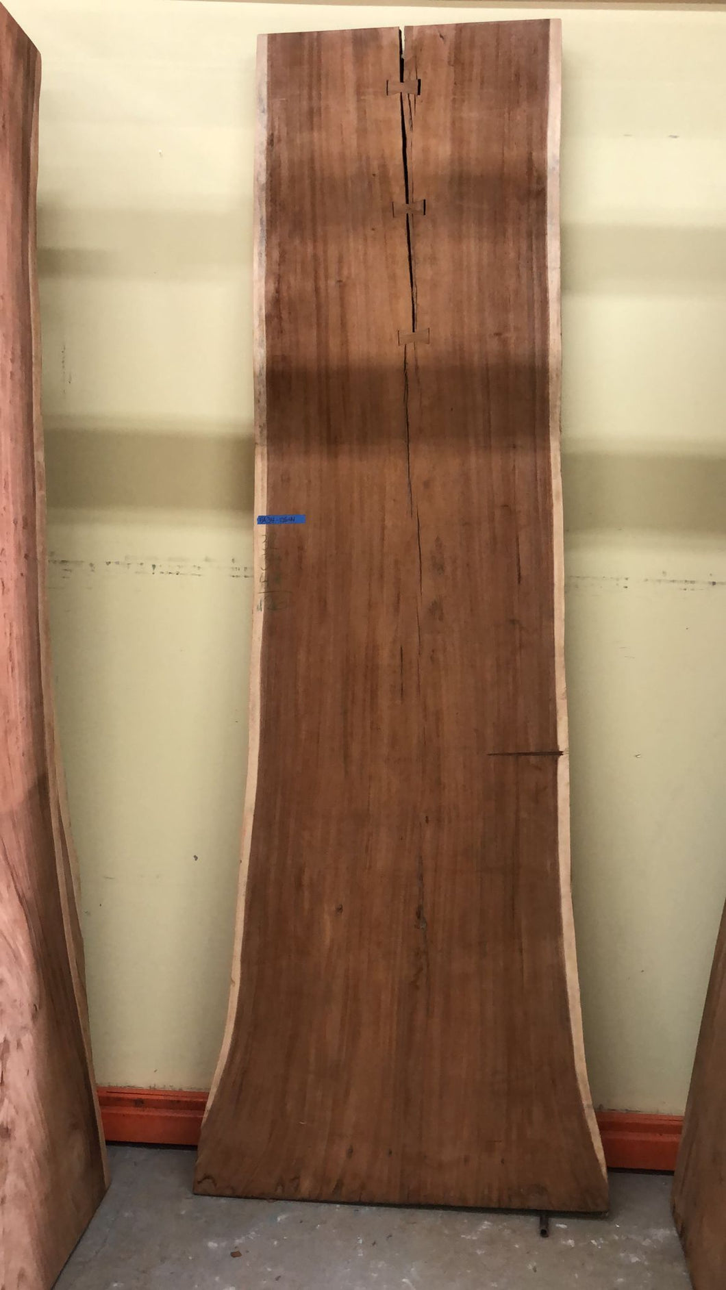 FA34-12644 Live edge acacia wood (single slab) 126