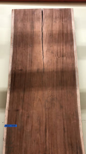 FA37-12644 Live edge acacia wood (single slab) 126"x44"