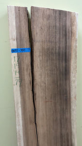 FA97-7917 Live edge acacia wood 79"x17"
