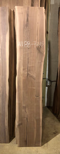 W188-7215 Live edge walnut wood 72x15