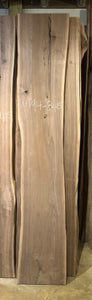 W194-8415 Live edge walnut wood 84x15