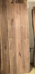 W197-8425 Live edge walnut wood 84x25