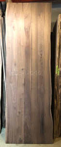 W224-12040 Live edge walnut wood 120x40