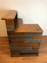 Custom reception desk counter or hostess stand