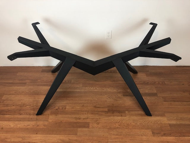 Mantis metal dining table base