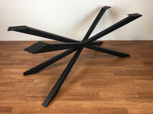Spider metal dining table base
