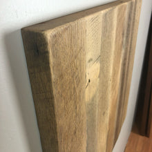 Reclaimed barn wood table top in natural unfinished
