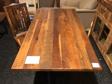 Reclaimed barn wood dining table